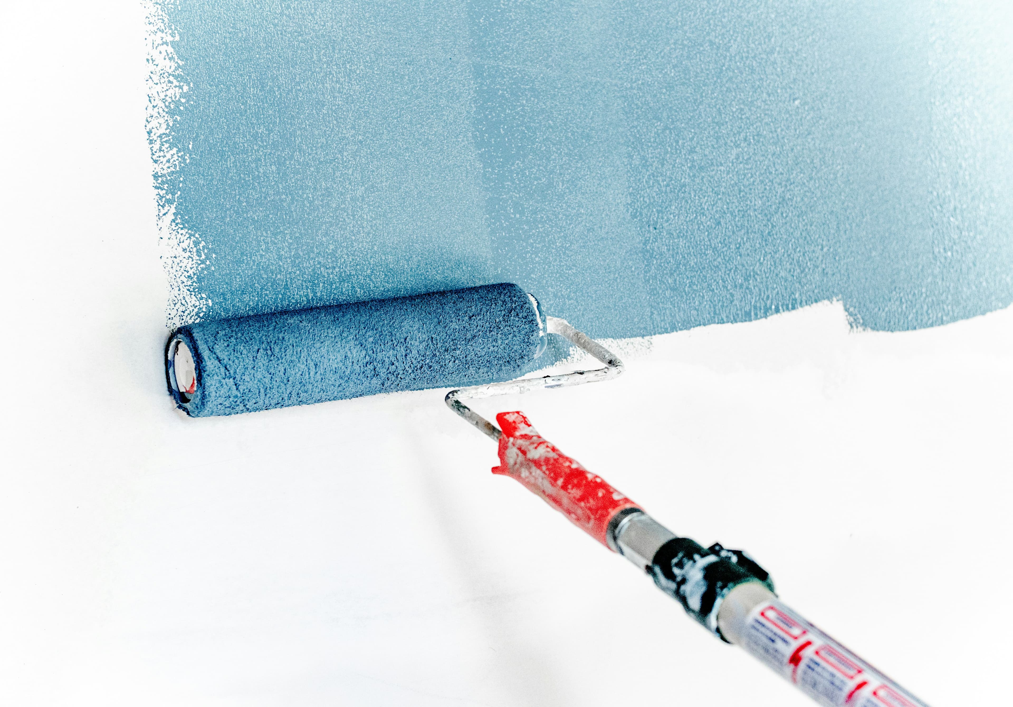 Decorators at work, illustrative stock photo