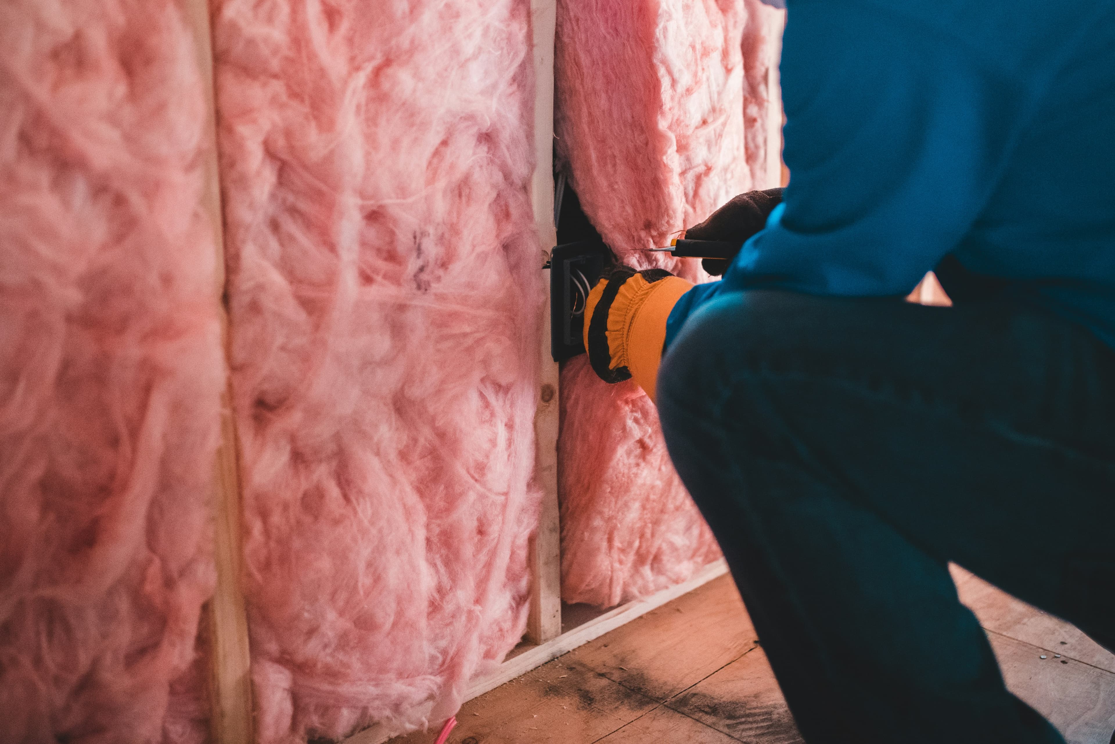 Heating Engineers at work, illustrative stock photo